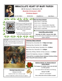 Christmas & New Years